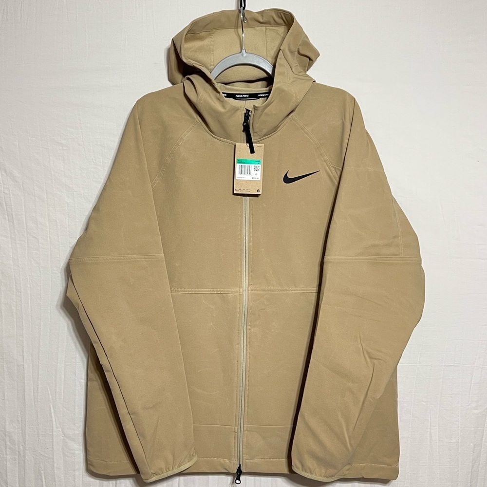 Nike pro flex vent max waterproof zip up